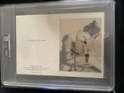 Natalie Merchant Hand Signed hand Written Greeting Card     Rare     Psa Slabbed