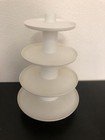 Wilton 4-tier Tower Cupcake Dessert Sturdy Plastic Stand Birthday Party Display