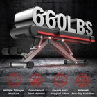 Foldable Dumbbell Bench Incline Bench Adjustable Workout Weight Training Fitness