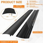 Flsepamb Silicone Stove Gap Covers  2 Pack Heat Resistant Oven Gap Filler Seals