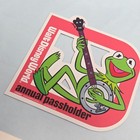  copy  Walt Disney Kermit The Frog Annual Passholder Magnet  copy 