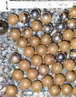 74 Pachinko Balls Total Classic Vintage Old Antique Engraved Steel Rare Unique 