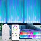Rgbw Ocean Wave Lights Floor Wall Projector Night Lamp For Gaming Room Bar Party