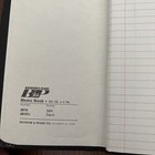 Boorum   Pease 3810 1 2 Vintage Memo Book Black Ruled Memo Book