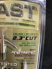 Beast Broadheads 2 Blade 100gr 2 3  2pk practice Tip Brand New