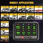 Auxbeam Rgb 8 Gang Switch Panel Toggle Led Light Bar Switch Relay System Marine