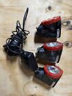 Koehler Cordless Wheat Permissible Cap Lamp Lot Of 3 With A Charger