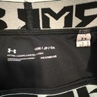 Under Armour Heatgear Boys Ysm Black Compression Fitted Leggings Pants