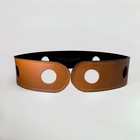 Reversible Scarf Waist Belt Leather Accessory Leather Scarf Belt