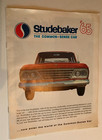 1965 Studebaker Car Brochure Dealership Sales Common Sense Car