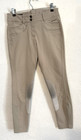 Ariat Olympia Knee Patch Riding Breeches Tan Equestrian Pants Sz 26r Pro Series