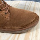 Ugg Australia Boots Womens 9 Neumel Winter Ankle Brown Suede Fur Lined 1094269