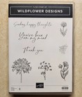 Stampin Up Stamp die Set Bundle   Wildflower Designs   Used- Pretty Hexagon Dies
