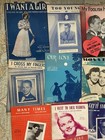 Vintage Sheet Music Lot Of 25 Como Bennett Pieces Music Piano Movie Songs