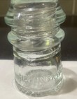 Vintage Hemingray No   1 Glass Insulator  Light Aqua Made In Usa