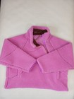 Seniq Wooluxe Fleece Pullover Xlarge Women s Pink 1 4 Zip Oversized Nwot 