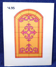 Vintage Stained Glass Pattern Catalogue Allen-kenoyer Glass 1981