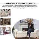 62  Bedroom Storage Bench  Linen Upholstered Ottoman With Rolled Arm Design