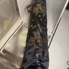 Wai Lana Yoga Mat Carrier Bag With Strap Tote Only - Black W Ornate Brocade