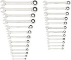 Gearwrench 25 Pc  Combination Ratcheting Wrench Set  Sae mm - 86700