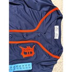 Mlb Detroit Tigers Youth Large 8 10 Baseball Jersey Blue Orange New With Tags