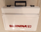 Genuine White Bernina Accessory Storage Box Carry Case W Drawer 5  X 11  X 15 
