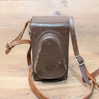 Vintage Argus Argoflex 6x6cm Tlr Camera W  Leather Case
