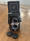 Vintage Lm Yashica-mat 120 Medium Format Tlr Copal Mxv Camera 80mm Yashinon 3 5