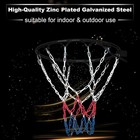 Heavy Duty Stainless Steel Basketball Chain Net For Indoor Outdoor Use