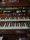 Excellent Hammond Organ W  Full Pedalboard  Built-in  Speaker    Bench 