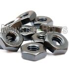 Hex Machine Screw Nuts Steel W  Black Oxide - 2-56 4-40 6-32 8-32 10-24 10-32