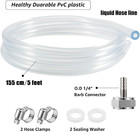Draft Beer Line With Barb Connector  Kegerator Accessory Kit Beer Tower Brewing 