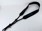 Rare     near Mint  Nikon Genuine Camera Neck Strap Black 1 5in  3 8cm  From Japan