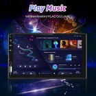 7  Double 2 Din Car Mp5 Player Bluetooth Touch Screen Stereo Radio With Camera