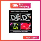 Locacrystal 34pcs Bling Rhinestone Alphabet Letter Stickers  A-z Letters Self-ad