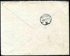 Latvia 1922 Registered Cover To Denmark W rigas ds st  Registry   Cancel    