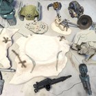 Vtg Star Wars Action Fleet Micro Machines Parts At-st Lot Gallob Kenner Hasbro