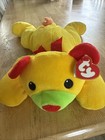 Ty Pillow Pal - 1998 - Huggy The Bear 13  New With Tag