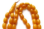 Amber Rosary Islamic Prayer 49 Beads Baltic Genuine Stone tasbih Misbaha Kahrama
