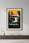         Frank Lloyd Wright s Fallingwater Poster Iconic Architecture Print - 24x36   