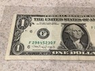 1988a 1  Federal Reserve Note Misaligned Printing   Shifted Seal  error Note 