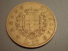 Italy Vittorio Emanuele Ii 10 Lire 1863 Tbn Torino Gold Vf Km 9