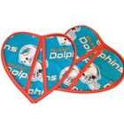 Miami Dolphins Hot Pan Holders  New  Set Of 2  Orange   Turquoise1