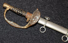Antique Us Army M1860 Staff   Field Officers Sword Letter Opener 9 3 4 Inch