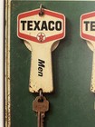Texaco Gasoline Gas   Oil Sign - Texas Fuel Company - Vintage Restrooms
