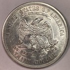 1875-s Trade Dollar Choice Almost Uncirculated Au  unc Coin  19910