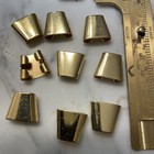 10 Vtg Bolo Tie Findings Lot S97