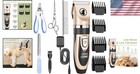Professional Rechargeable Dog Grooming Clippers - Ultra Quiet Pet Hair Trimmer