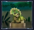 Limited Edition Pure Brass Q Version Triceratops Dinosaur Statue Kids Gifts