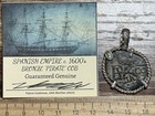 Authentic Spanish-colonial Era 1600s 8-maravedi Bronze Cob Coin In Custom Bezel